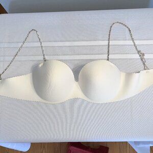 Triumph Strapless bra with sparkly detachable straps